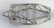 Arceau complet homologué FIA soudé sur le châssis d’origine