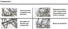 Arceau complet homologué FIA soudé sur le châssis d’origine